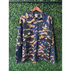The North Face Men's Printed GL Shacket Snap Sweater Jacket Coat Size Large
